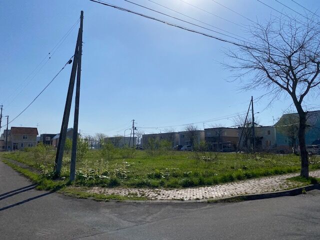 ご成約済み　江別市牧場町　建築条件付き土地
