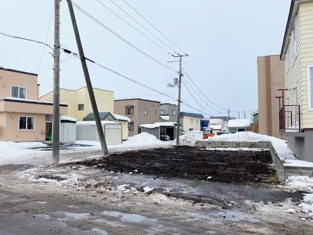 ご成約済み　江別市牧場町　建築条件付き土地