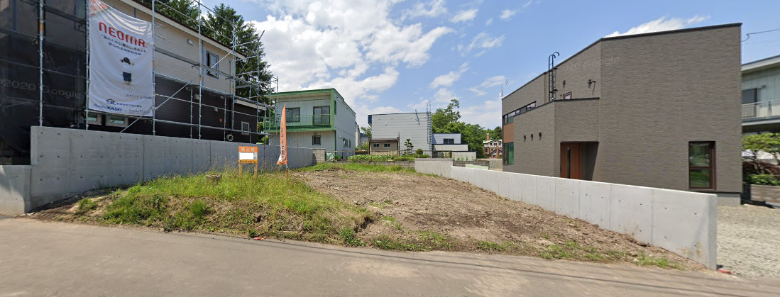 ご成約済み　江別市牧場町　建築条件付き土地