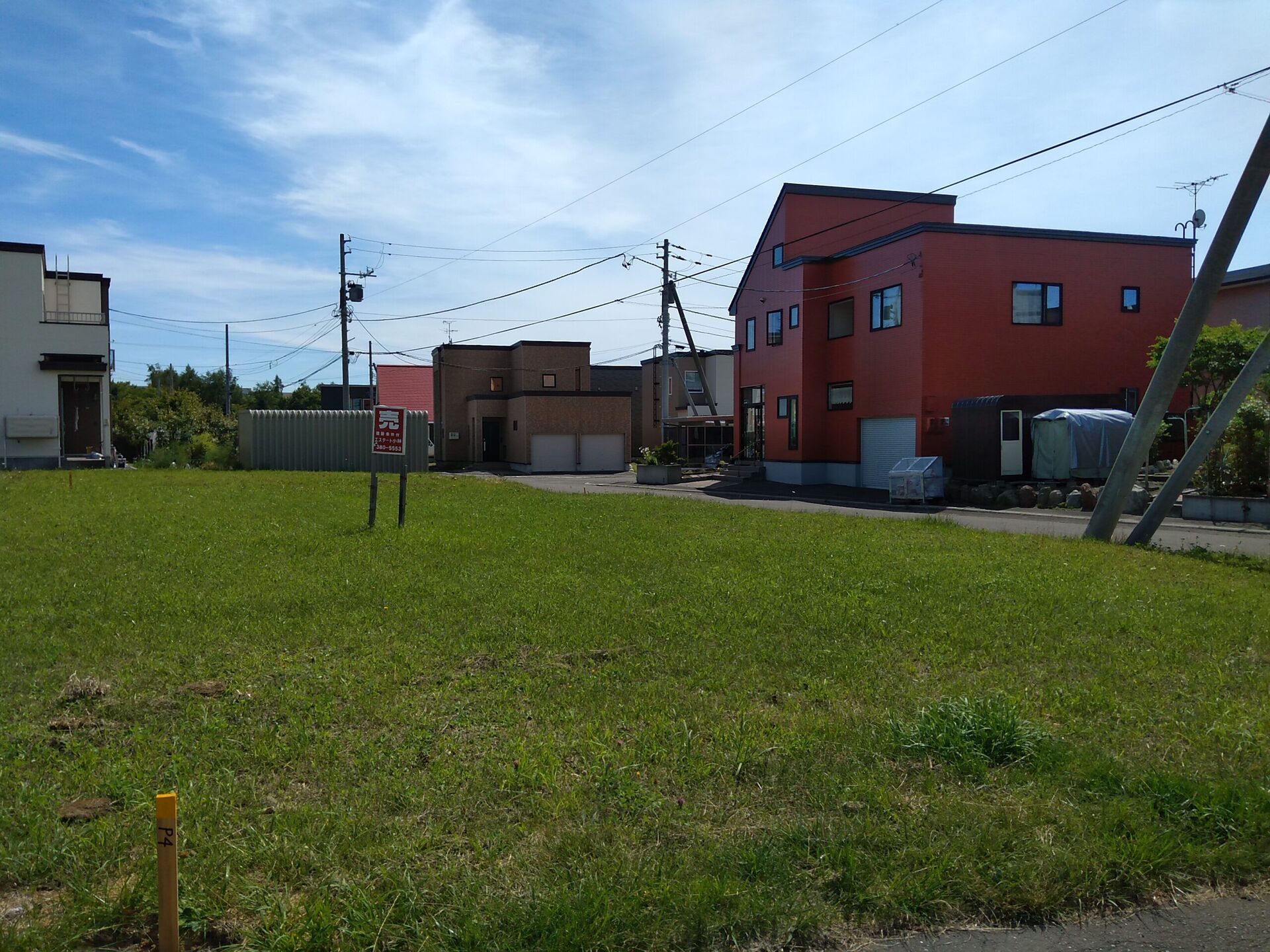 ご成約済み　江別市牧場町　建築条件付き土地