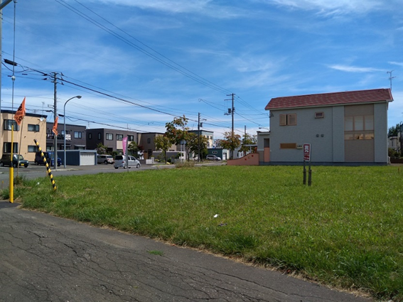 ご成約済み　江別市牧場町　建築条件付き土地