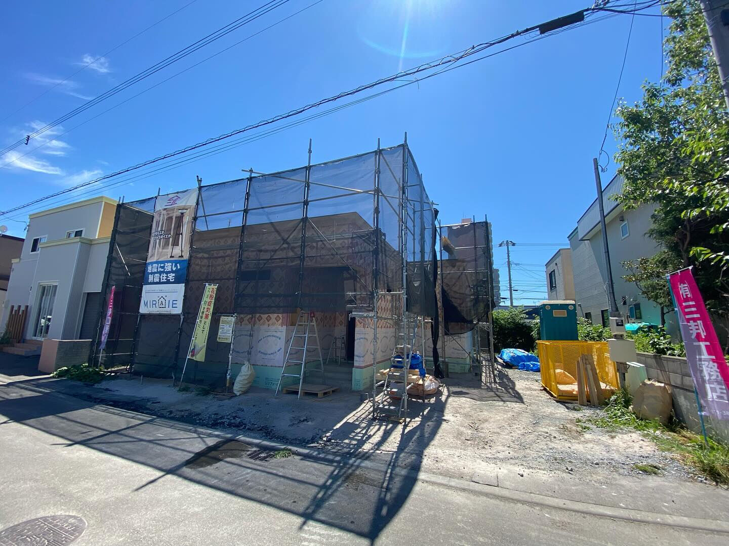 今回は、現在施工中の平屋住宅の現場をご紹介いたします🏡✨